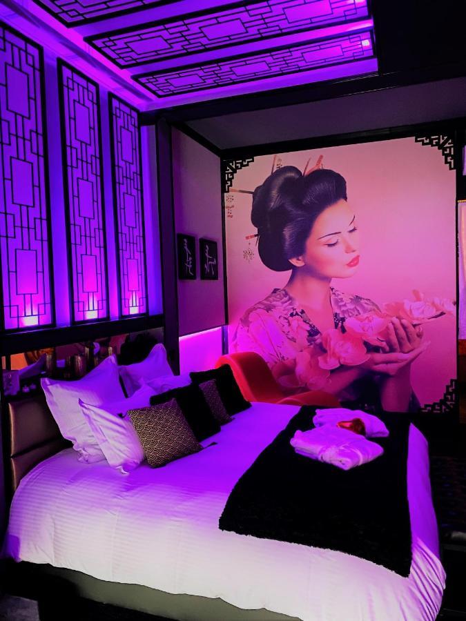 Suite romantique et climatisée avec jacuzzi Puydaniel Extérieur photo